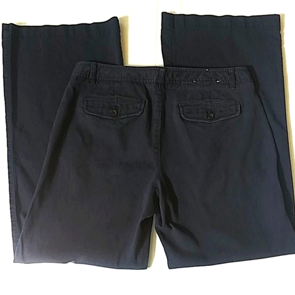 Gap Navy Wide Leg Trouser Pant - Picture 5 of 6